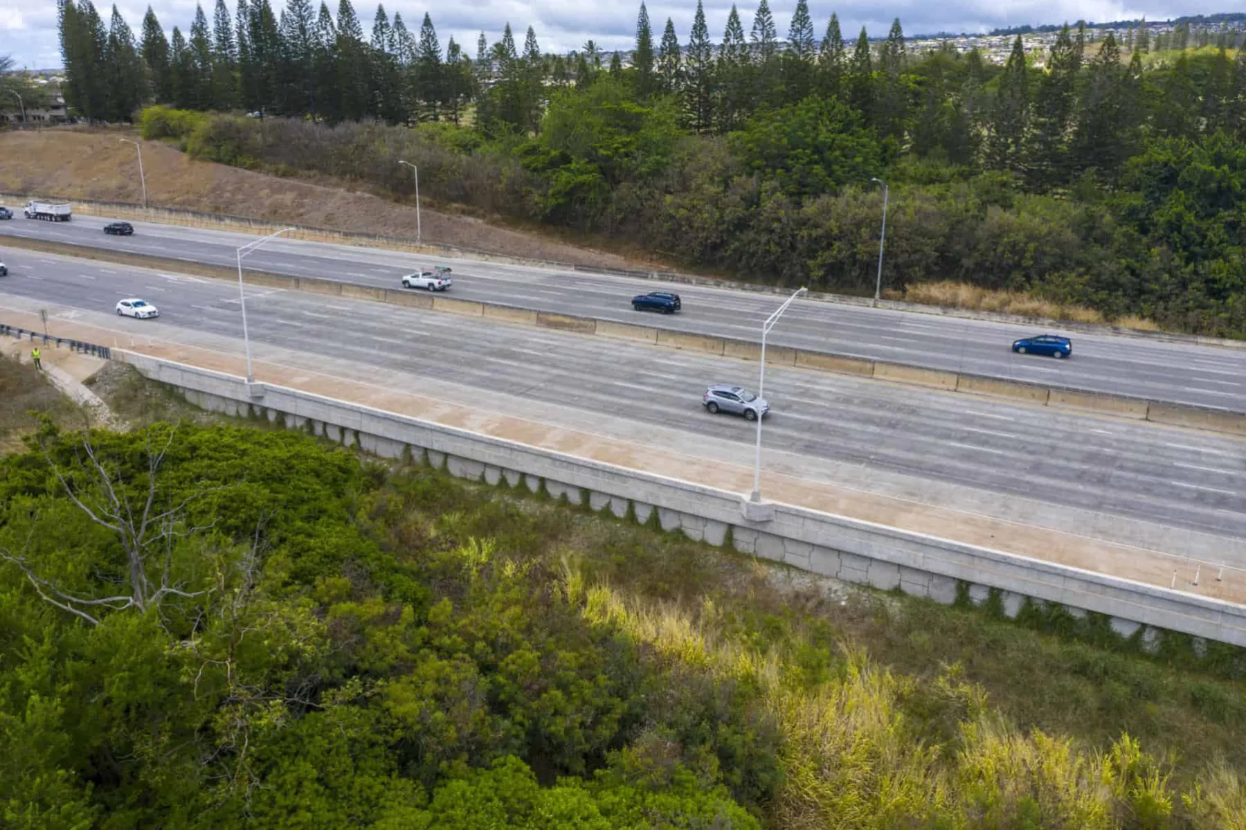 Lightweight Cellular Concrete for MSE wall backfill in Hawaii