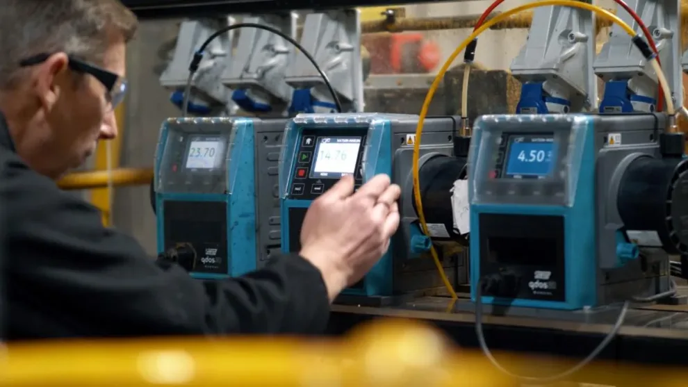 Watson-Marlow Highlights Qdos Chemical Metering Pumps