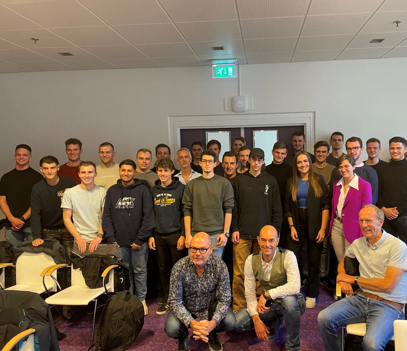 Students collaborated with engineers at the Venlo service center to help improve the quality control process for gas turbine coating samples, gaining valuable real-world experience | Engineering the next generation