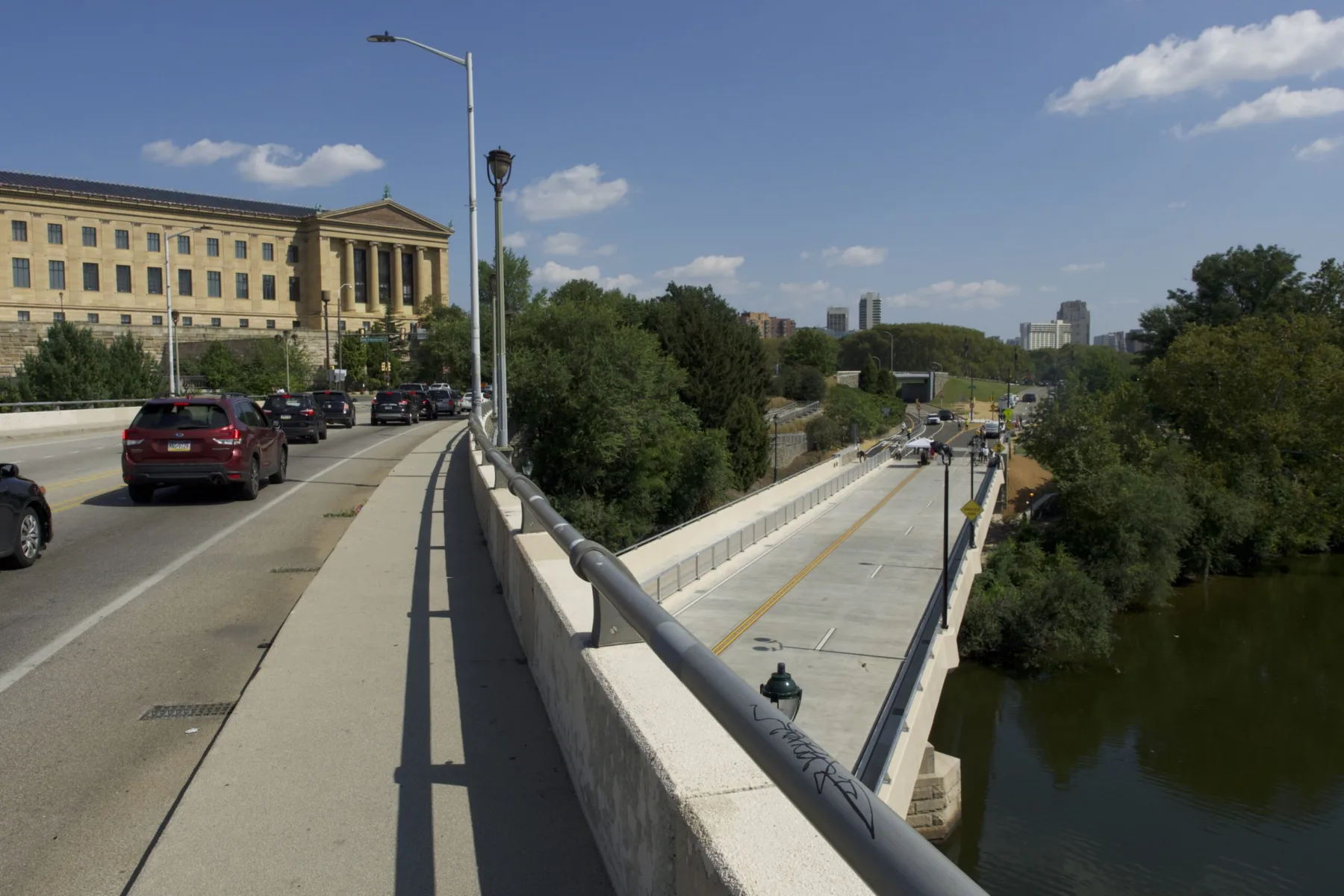 MLK Drive Bridge Rehab. Photo Credit: Urban Engineers. | Urban Engineers Celebrates the Successful Rehabilitation of Philadelphia’s MLK Drive Bridge