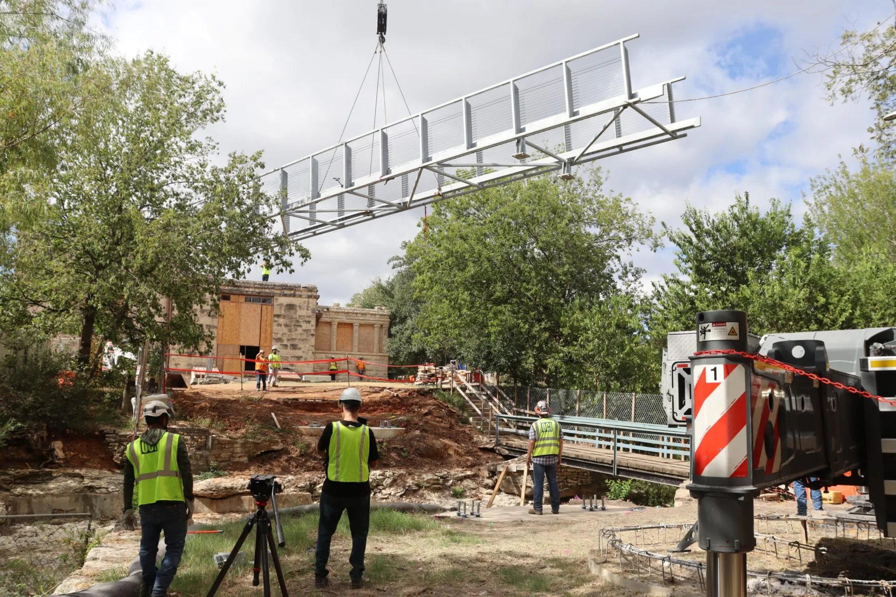 Photo Courtesy: Lawrence Group. | Lawrence Group Leading Design for New Pedestrian Bridge, Site Enhancements at Historic Elisabet Ney Museum in Austin, TX