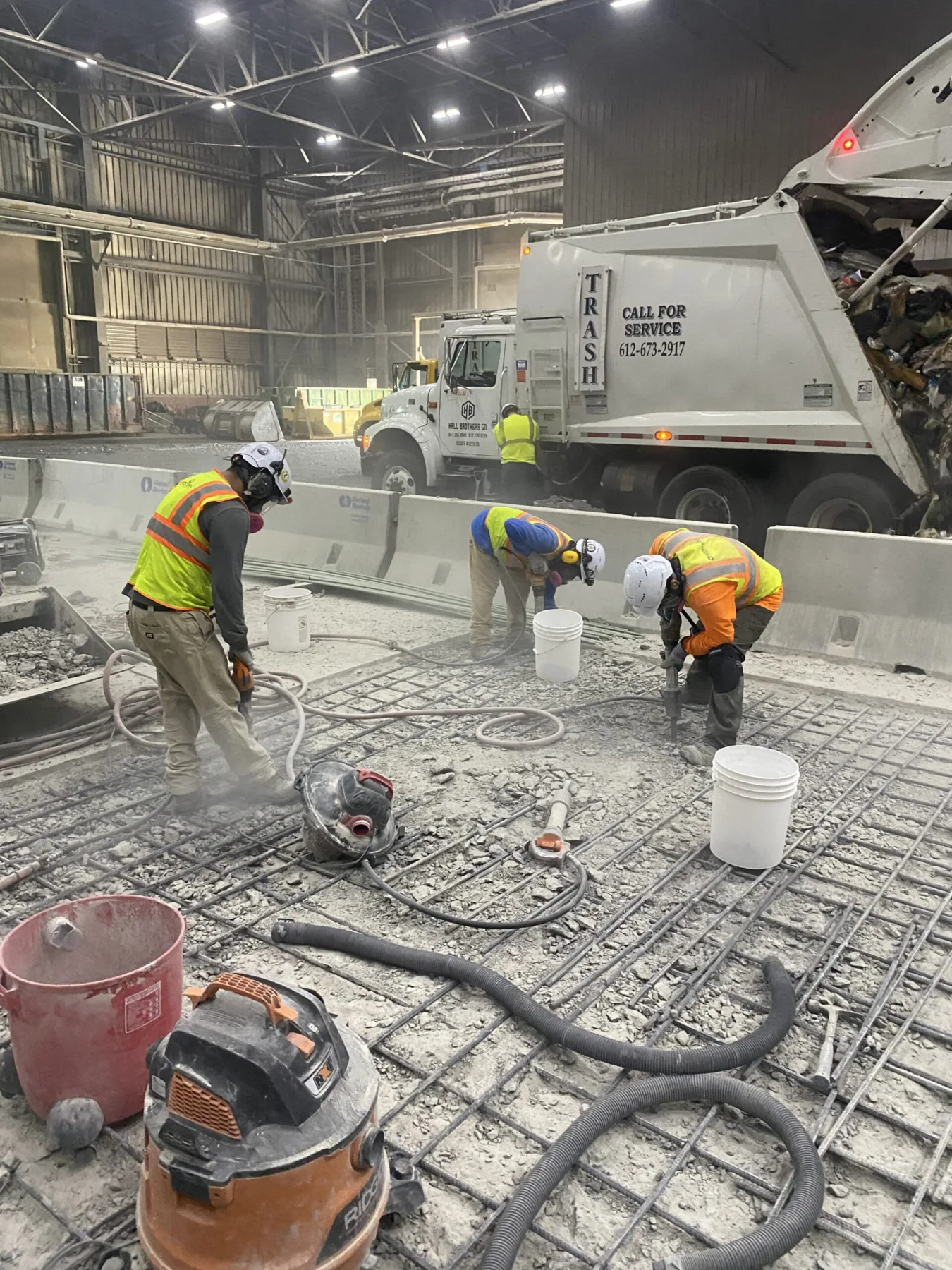 Photo courtesy of Western Specialty Contractors. | Western Specialty Contractors Completes Concrete Work at Minneapolis’ Hennepin Energy Recovery Center Ahead of Schedule