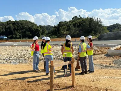 To celebrate Women's History Month 2025, a group of women from a Kimley-Horn office visited an active project site, proudly led by an all-women team. Photo Credit: Kimley Horn. | Kimley-Horn Honored as One of Fortune’s Best Workplaces for Women™ 2025