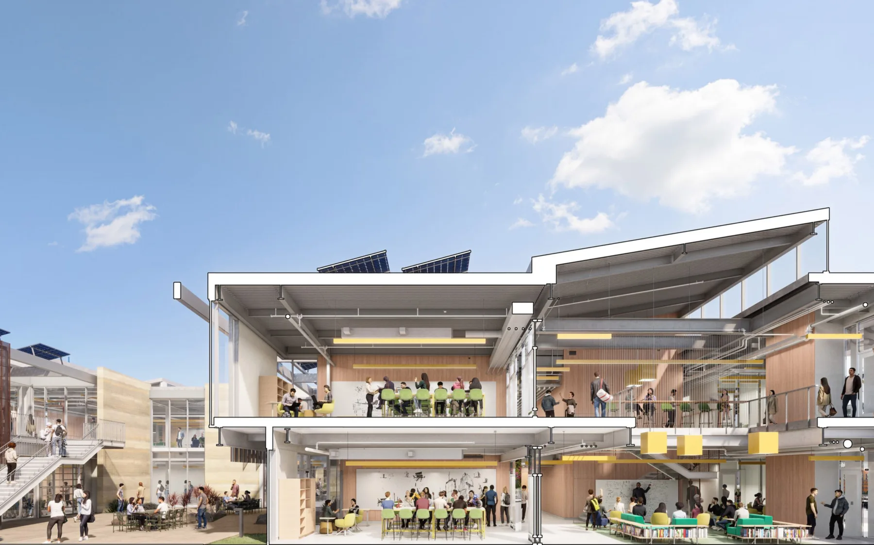 Photo Courtesy: C.W. Driver. | C.W. DRIVER COMPANIES COMPLETES CONSTRUCTION ON $102M PHASE 1 OF NEW MALIBU HIGH SCHOOL CAMPUS 