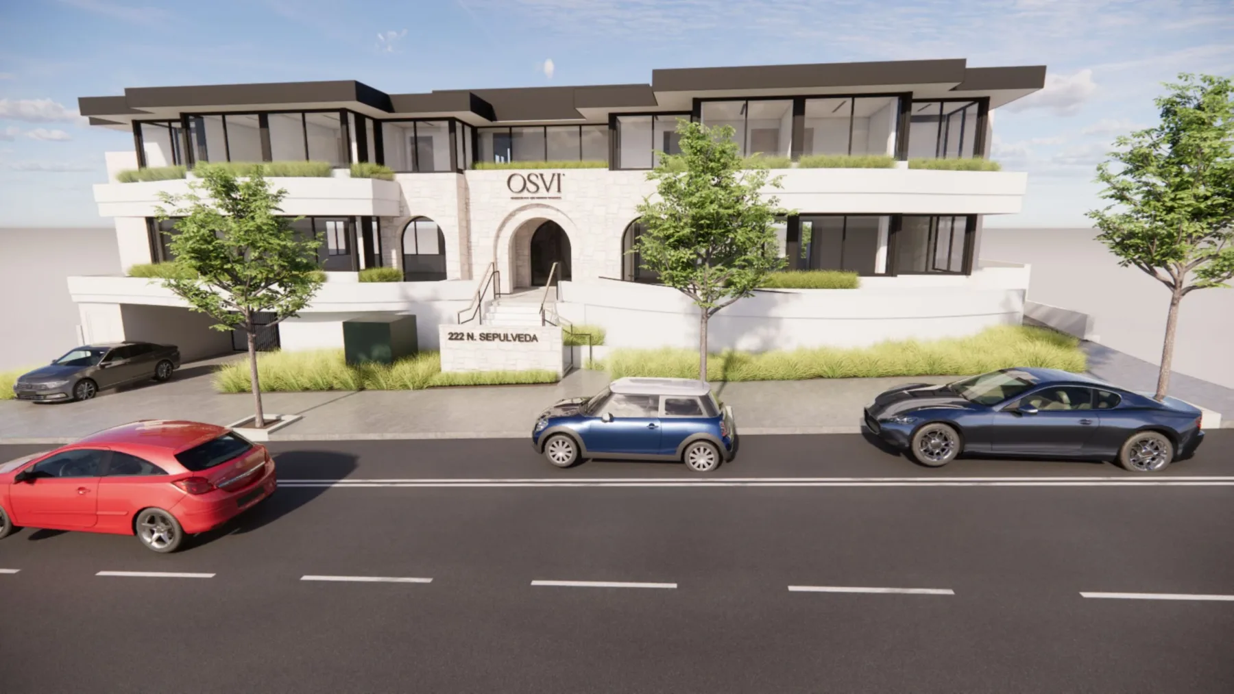 The Front of Ocean Skin + Vein Institute. Photo Credit: Tomaro Architects. | R.D. OLSON CONSTRUCTION BREAKS GROUND ON $8.5M OCEAN SKIN + VEIN INSTITUTE 