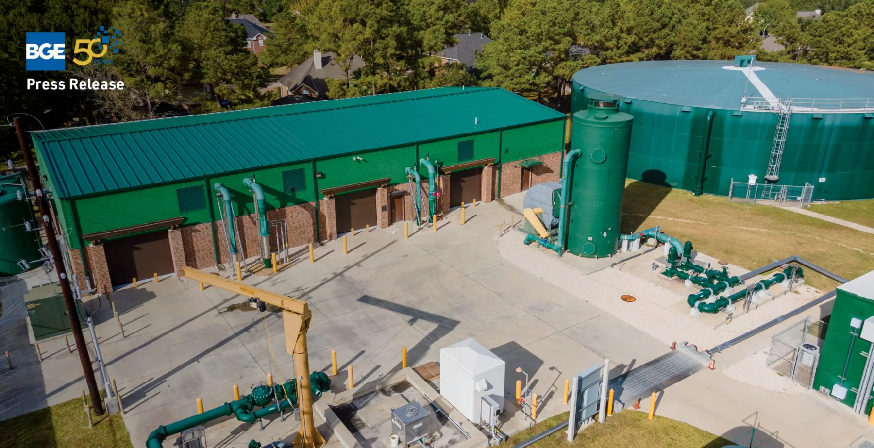 Cinco MUD 1 in West Houston is significantly reducing groundwater use by repurposing wasted effluent to water recreational green spaces in Fort Bend County, Texas. Photo courtesy of BGE. | BGE, Inc. Champions Groundwater Conservation with Innovative Wastewater Reuse Strategy