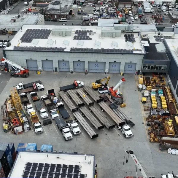 Photo courtesy of Skanska. | Skanska USA Civil Completes Decade-Long Sustainability Upgrades at Maspeth Yard in Queens, New York 