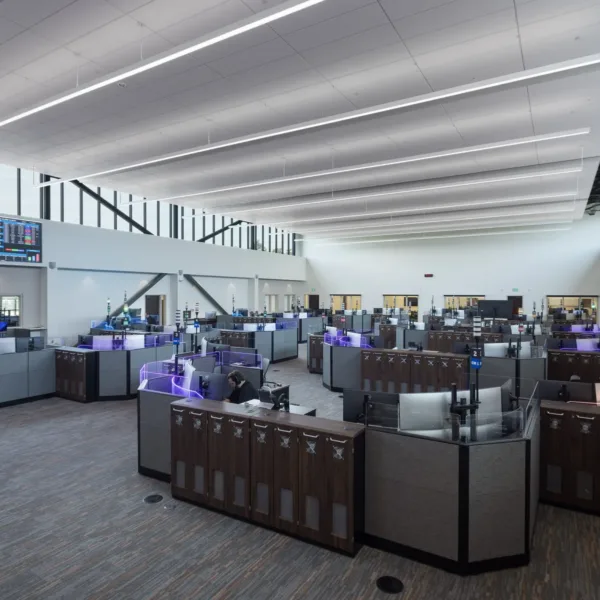Anoka County 911. Photo courtesy of Wold Architects & Engineers. | Anoka County opens new state-of-the-art public safety facility to serve growing community & promote dispatcher wellness 