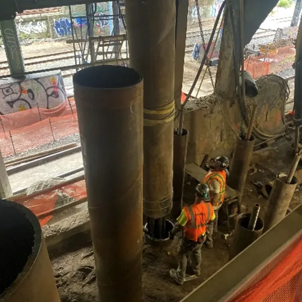 Screenshot | Building a new bridge, under a bridge, under a bridge in Brooklyn