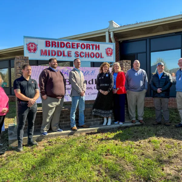 Bridgeforth Middle School Ribbon Cutting Ceremony. Photo Credit: Dakota Ortega. | Bridgeforth Middle School Renovations Support Safer, Healthier Learning Environments