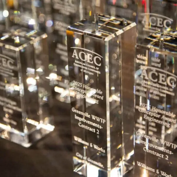 Photo Credit: StudioOne Creative. | Top Engineering and Surveying Projects Honored at 2026 ACEC/Michigan Excellence Awards Gala
