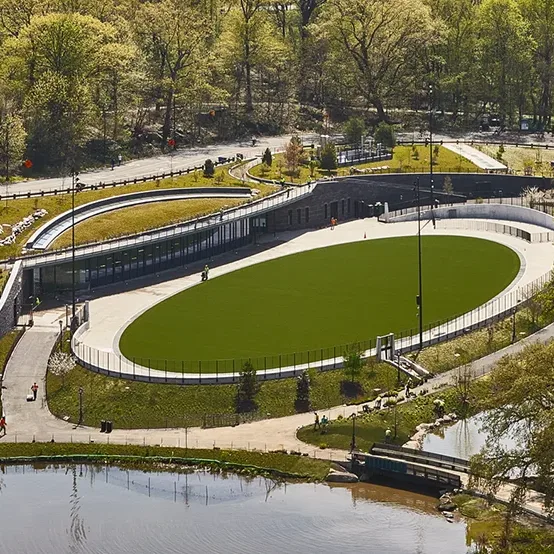 Photo Credit: Langan. | Davis Center at Harlem Meer Celebrated in National Engineering Competition