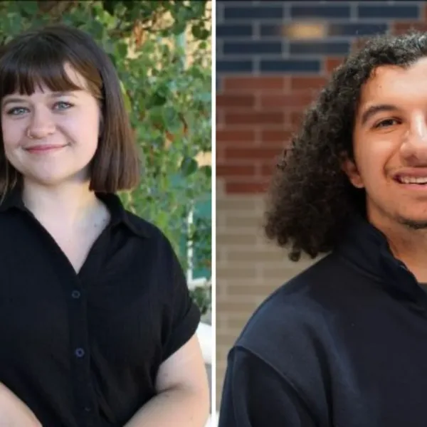(Left) Abigail Weston, Sacramento State University
2025 MBMA Student Design Competition Winner - Undergraduate Division. (Right) Lorance Shabo, UNLV
2025 MBMA Student Design Competition Award Winner - Graduate Division. | MBMA Announces 2025 Student Design Competition Award Winners