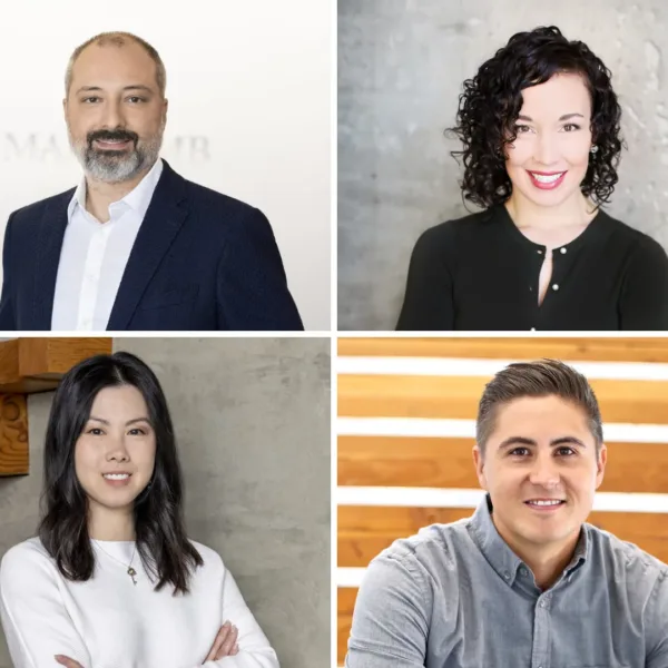 From left to right, top to bottom: Sergio Valentini, Angela Ryan, Diane Guo, and Eric Namisniak. Photos courtesy of Ware Malcomb. | Ware Malcomb Announces Southern California Leadership Updates