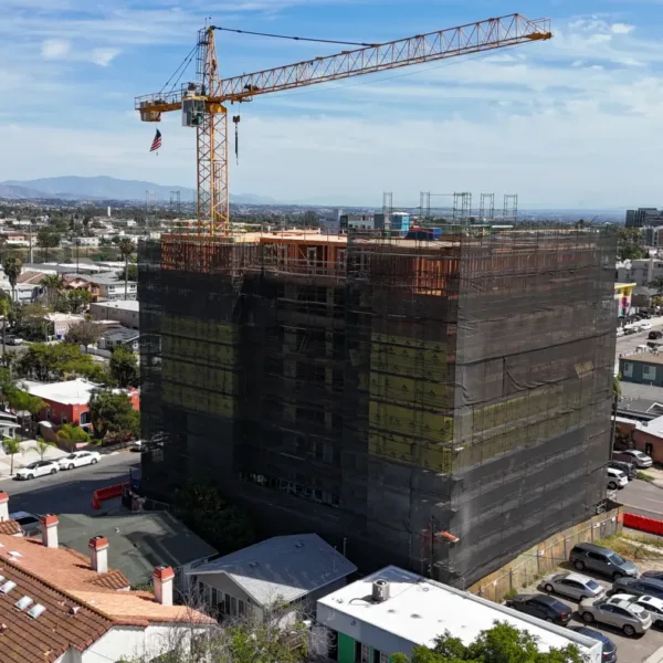 Good & Roberts Tops Out on $20.5M Illinois St. Apartments, Bringing 65 Multifamily Housing Units in San Diego
