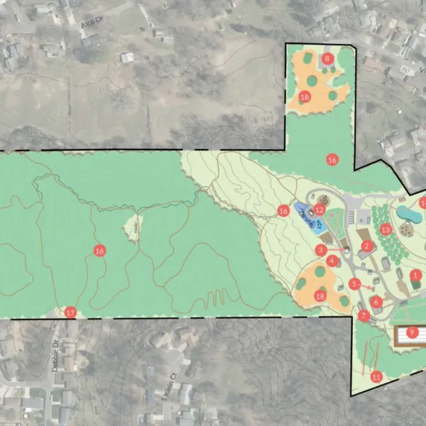 Willoughby Heritage Farm & Conservation Reserve Master Plan. Photo Credit: Lawrence Group. | Lawrence Group Completes Master Plan for Improvements to Willoughby Heritage Farm & Conservation Reserve in Collinsville, IL