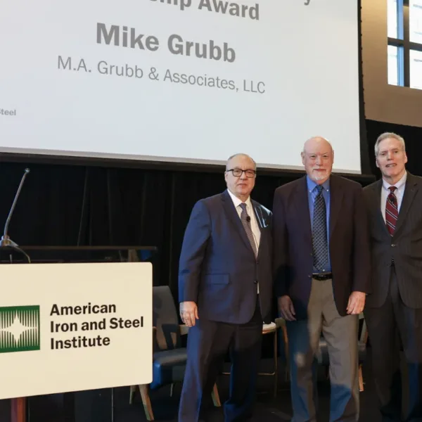 Photo Credit: AISI. | AISI Announces Recipient of 2026 Market Development Industry Leadership Award