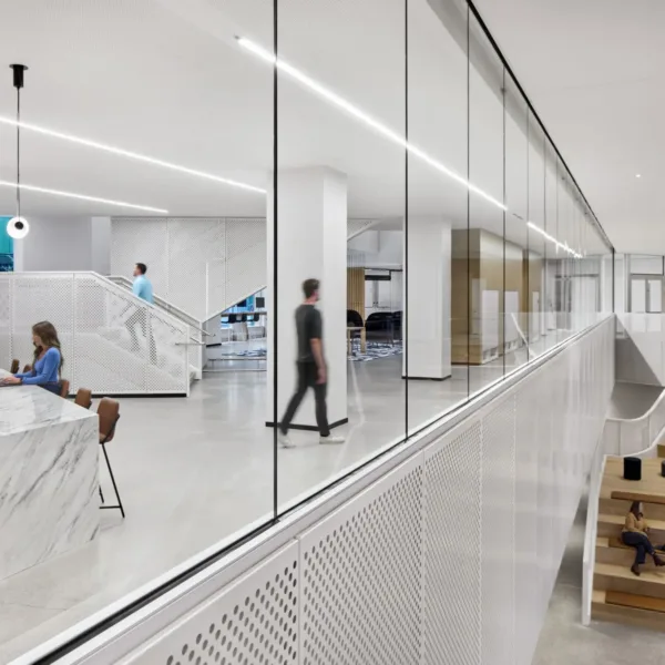 Photo courtesy of Synergi. | Synergi Shapes Ford Motor Company’s New World Headquarters with Custom Stair and Architectural Metal Systems