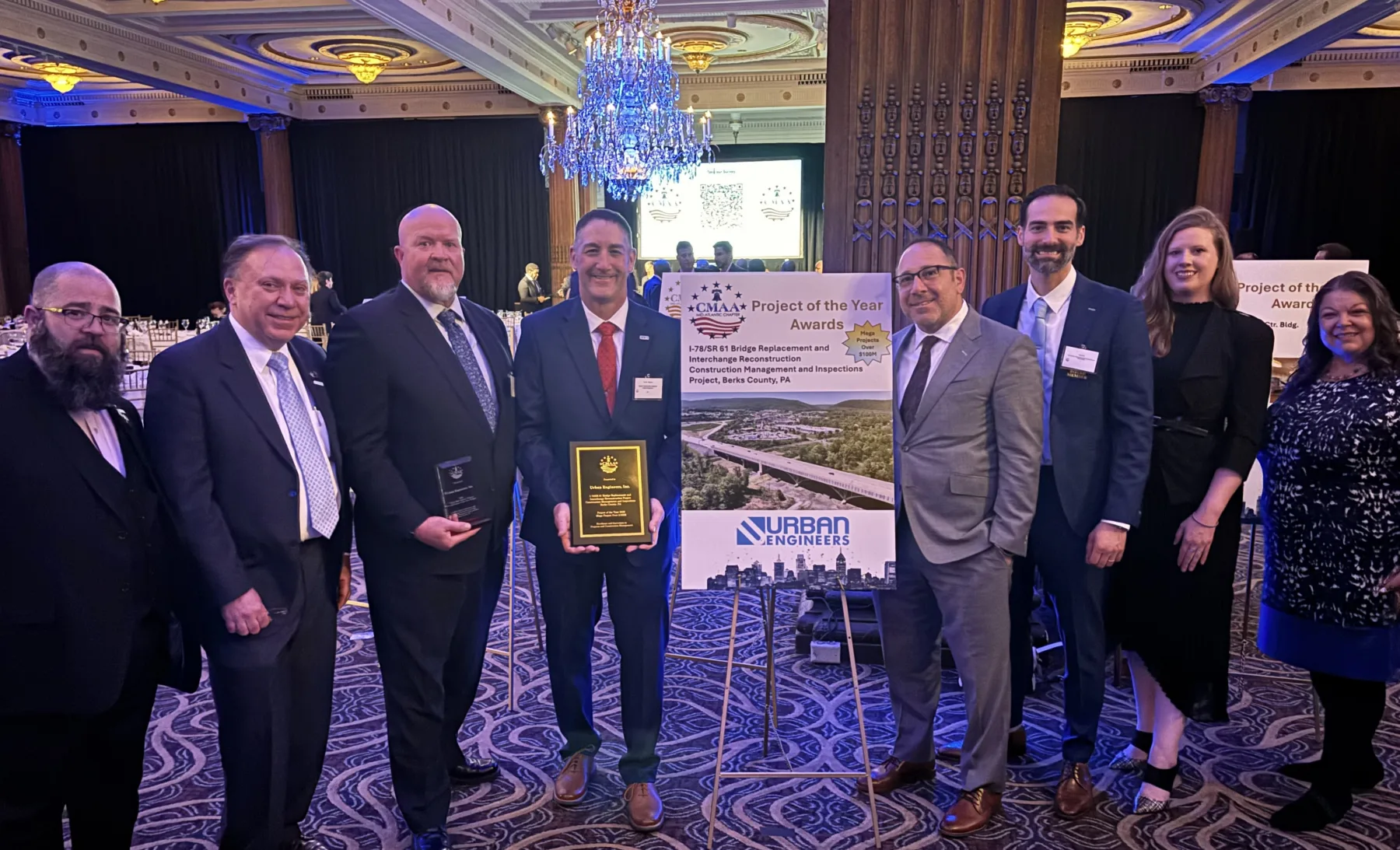 Urban Engineers Receives CMAA Mid-Atlantic Project of the Year Award