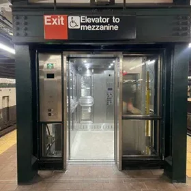 Photo courtesy of Forte Construction Corps. | Forte Construction Completes Modernization of Three Elevators at Harlem’s 125th St. Subway Station 
