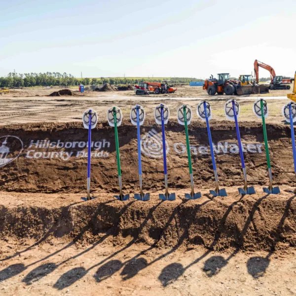 Photo Credit: Garney. | Garney Breaks Ground on Hillsborough County’s Largest Capital Improvement Project 
