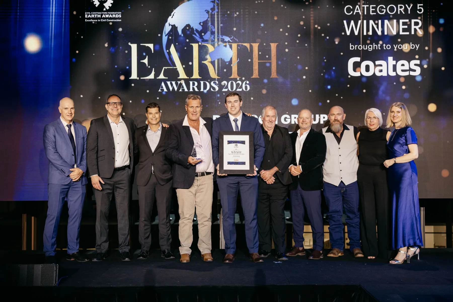 Coulsons Creek Road Rehabilitation Takes Out 2026 CCF NSW Earth Award