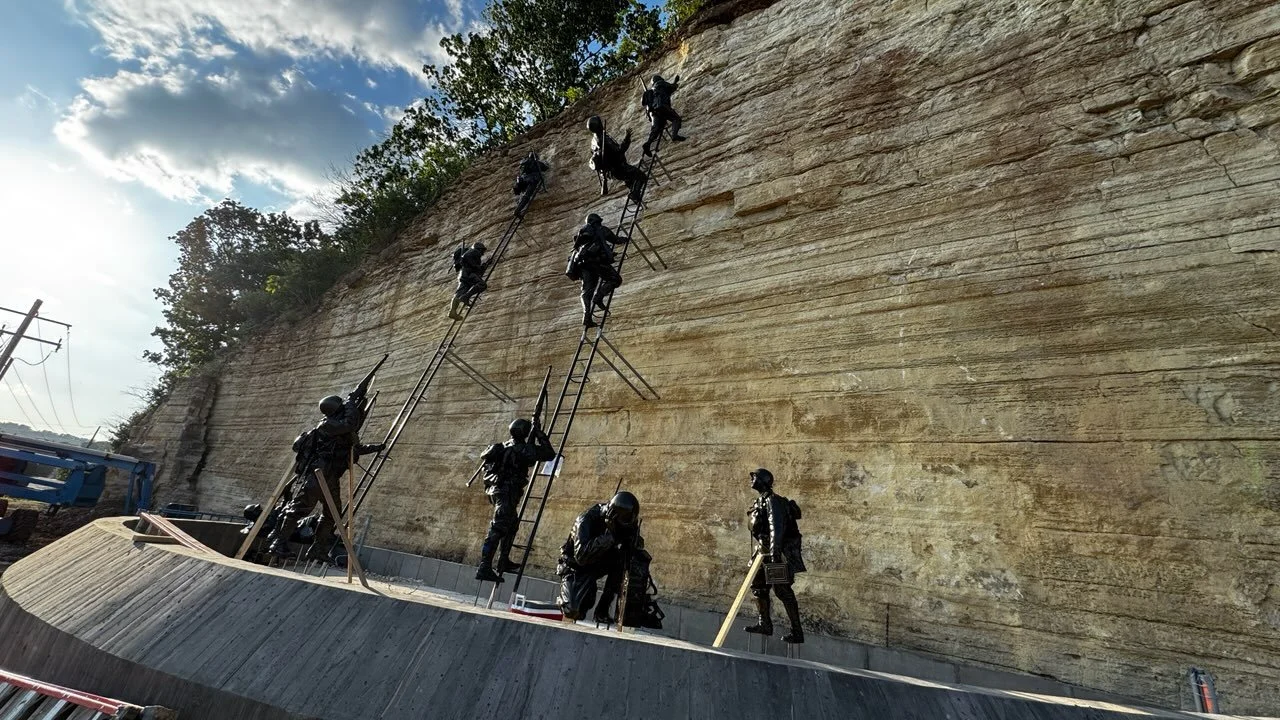 Tarlton Brings History to Life on National Memorial of Military Ascent