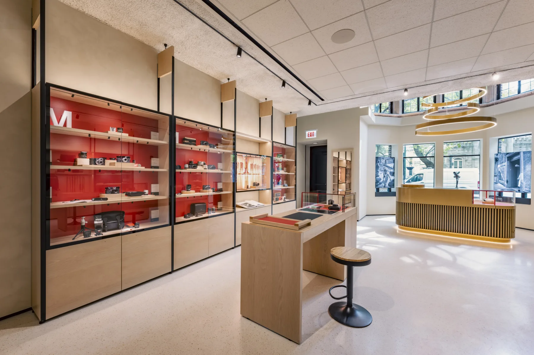 Lawrence Group Designs Chicago Flagship Store, Gallery for Upscale Camera Brand Leica