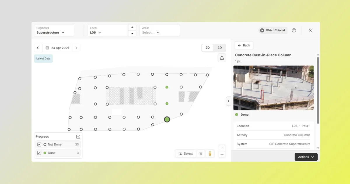 Buildots Launches Superstructure Tracking, Extending Construction Intelligence into the Structural Phase