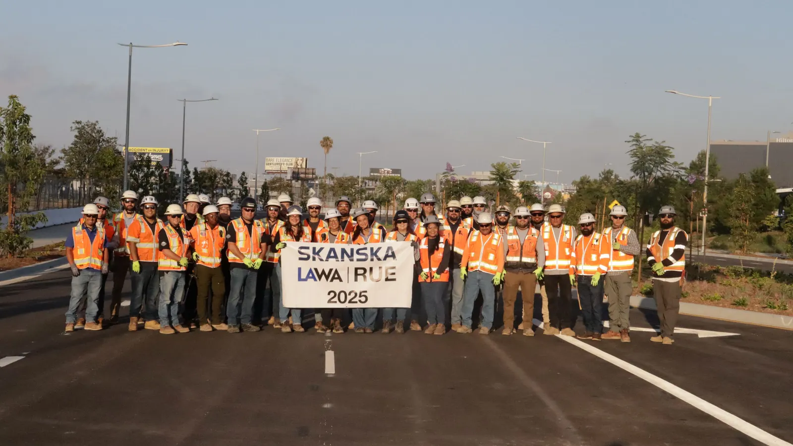 Skanska Completes Construction on Los Angeles World Airports Roadways, Utilities & Enabling Project (LAWA RUE)