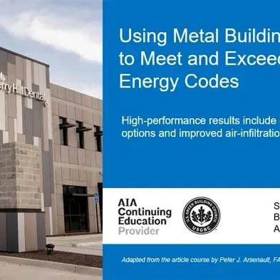 Photo Credit: MBMA | MBMA Releases New Lunch and Learn Course 