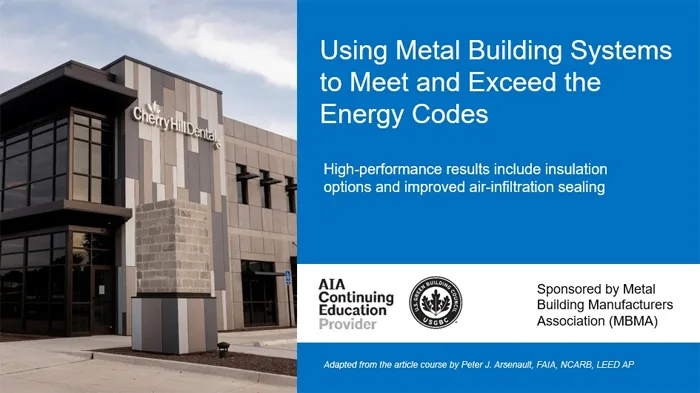 MBMA Releases New Lunch and Learn Course 