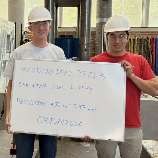 Photo Credit: PCI | North Carolina State Univ. Wins 2026 PCI Big Beam