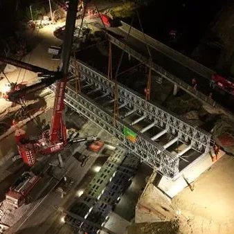 Photo Credit: Acrow | Acrow Bridge Solution to Provide a Temporary Route During Major Motorway Construction in County Cork, Ireland