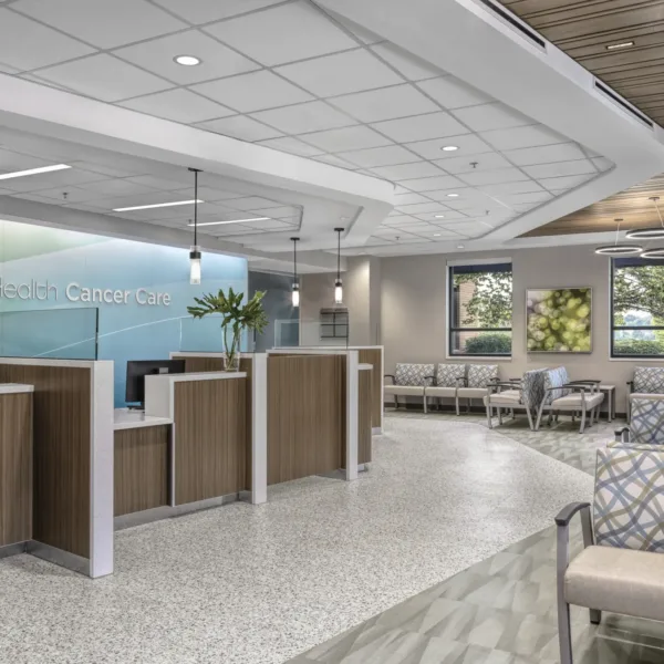 Photo Credit: Lawrence Group | Lawrence Group Designs Renovations/Expansion to SSM Health St. Joseph Cancer Center in Lake St. Louis
