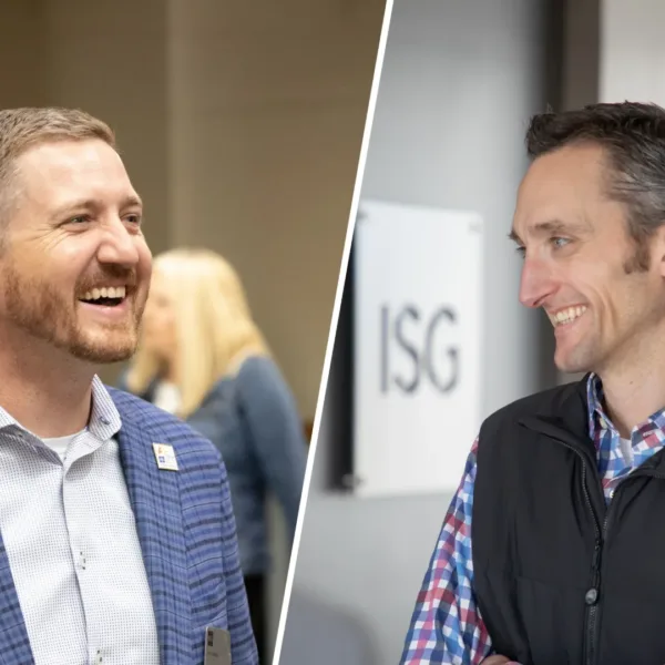 Photo Credit: ISG | ISG Names David Doxtad Chief Executive Officer and Advances Andy Brandel to Chief Operating Officer